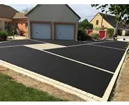 Enrobé noir et Béton désativé